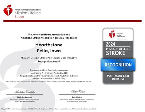 Hearthstone heart award