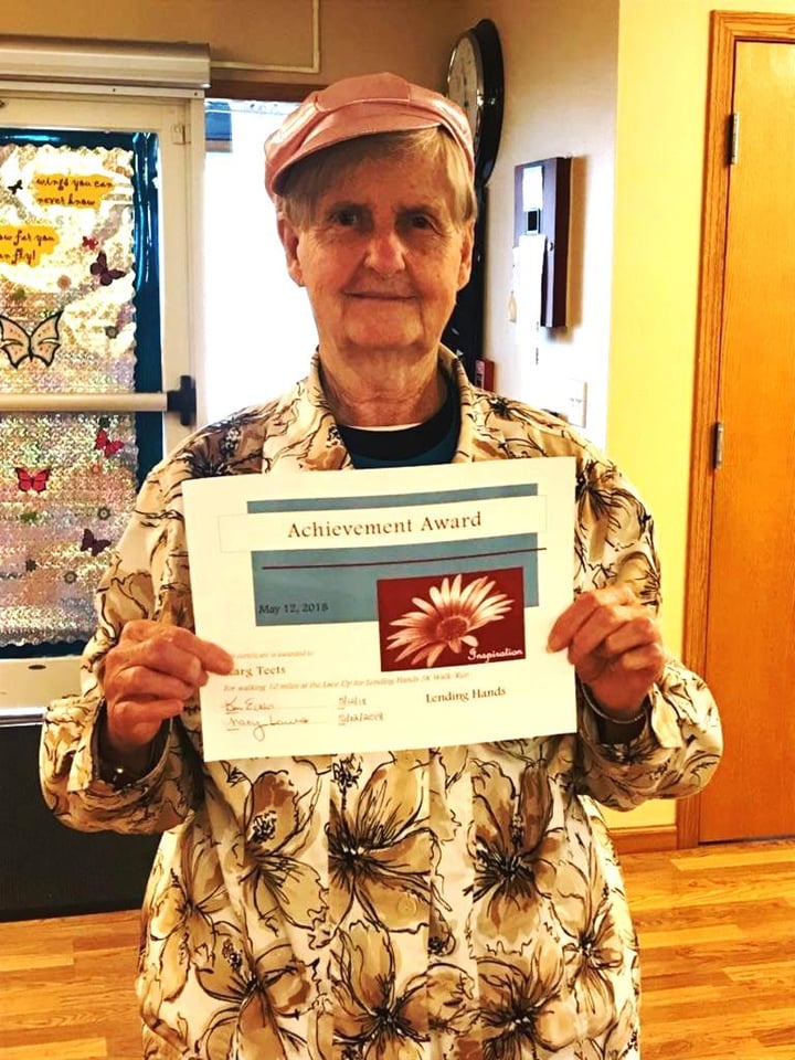 Adult Day participant leans on well-being goal to cope With challenges